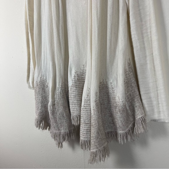 Anthropologie Moth cream long sleeve open cardigan - Picture 6 of 9